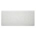 Croydex 'BATH' Rubber Bath Mat - White (AG340022H) - thumbnail image 1