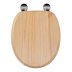 Croydex Blonded Pine Flexi-Fix Toilet Seat (WL602272H) - thumbnail image 1