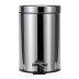 Croydex Britannia Three Litre Pedal Bin - Chrome (QA107205) - thumbnail image 1