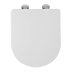 Croydex Eyre Flexi-Fix Toilet Seat - White (WL601522H) - thumbnail image 1