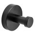 Croydex Flexi-Fix Epsom Black Robe Hook (QM481721) - thumbnail image 1