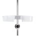 Croydex Riser Rail Shower Basket - Clear (PA670000) - thumbnail image 1