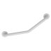 Croydex Stainless Steel Angled Grab Bar - White (AP501322) - thumbnail image 1