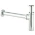 Deva 1.25" Bottle Trap With 300mm Wall Extension - Chrome (VSN625) - thumbnail image 1