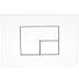Fluidmaster T-Series Tile Dual Flush ABS Plate - White (P45-0130-0240) - thumbnail image 1