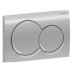 Geberit Alpha01 Dual Flush Plate - Round - Gloss Chrome (115.035.21.1) - thumbnail image 1