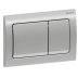 Geberit Alpha01 Dual Flush Plate - Square - Gloss Chrome (115.055.21.1) - thumbnail image 1