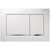 Geberit Omega30 Dual Flush Plate - White/Gloss Chrome (115.080.KJ.1) - thumbnail image 1