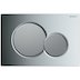 Geberit Sigma01 dual flush plate - brushed/matt chrome (115.770.KA.5) - thumbnail image 1