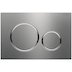 Geberit Sigma20 Dual Flush Plate - Brushed/Polished Stainless Steel (115.882.SN.1) - thumbnail image 1