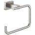 Grohe Essentials Cube Toilet Roll Holder - Supersteel (40507DC1) - thumbnail image 1