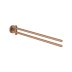 Grohe Essentials Towel Bar - Pivotable - Brushed Warm Sunset (40371DL1) - thumbnail image 1