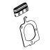 Hansgrohe Spray Former Nozzle (94275000) - thumbnail image 1