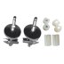 Ideal Stanard Tesi Sandwich & Wrapover Soft Close Hinge Pack (EW00567) - thumbnail image 1