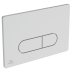 Ideal Standard Oleas M1 Dual Flush Plate - Matt Chrome (R0115JG) - thumbnail image 1