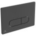 Ideal Standard Oleas M1 Mechanical Dual Flush Plate - Black (R0115A6) - thumbnail image 1