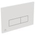Ideal Standard Oleas M2 Mechanical Dual Flush Plate - White (R0121AC) - thumbnail image 1