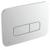 Ideal Standard Oleas M3 Dual Flush Plate - Chrome (R0123AA) - thumbnail image 1