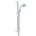 Mira Response RF9 shower fittings kit - white/chrome (2.1462.031) - thumbnail image 1