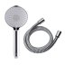 Mira Zest 90mm 3-Spray Shower Head and Hose - Chrome (1.1984.004) - thumbnail image 1