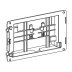 Push Plate Bracket for ZONE MODE Flush Plates and Pre-2016 820/980mm (K201) cisterns (ABSP-20-0114) - thumbnail image 1
