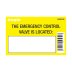 Regin Gas Valve Location Sticker - 8 Per Pack (REGP39) - thumbnail image 1