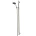 Triton Inclusive Care Shower Rail Kit With Exetend Rail - 940mm - Chrome/White (GAOMDF1) - thumbnail image 1