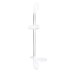 Triton Joshua Shower Riser Rail - Chrome/White (TSKJOSHWC) - thumbnail image 1