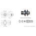 Triton Unichrome bar valve fixing kit (UNPIPCON) - thumbnail image 1