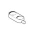 Triton 25mm shower hose retaining ring - chrome (83308430) - thumbnail image 1
