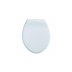 Twyford Option Toilet Seat - White (OT7815WH) - thumbnail image 1