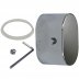 Vado Life temperature handle - chrome (LIF-1/TEMP-C-C/P) - thumbnail image 1