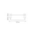 Bristan Square Towel Rail - Chrome (SQ RAIL C) - thumbnail image 2