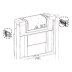 Cistern Tank Hook - 820/980mm (K210 from Jan2016) (ABSP-20-0106) - thumbnail image 2
