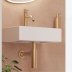 Crosswater Tall Bottle Trap - Brushed Brass (BTR0402F_V2) - thumbnail image 2