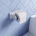 Croydex Portland Toilet Holder - White Wood (WA991122) - thumbnail image 2