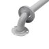 Croydex Stainless Steel Angled Grab Bar - White (AP501322) - thumbnail image 2