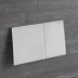 Geberit Sigma70 Flush Plate - White Glass (242.813.SI.1) - thumbnail image 2