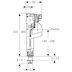 Geberit Type 360 Fill Valve Bottom Connection - 1/2" Plastic (281.206.00.1) - thumbnail image 2