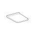 Geberit Xeno2 Toilet seat - White (500.833.01.1) - thumbnail image 2