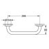 Grohe Essentials Grip Bar - 295mm - Brushed Nickel (40421EN1) - thumbnail image 2