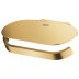 Grohe Selection Toilet Roll Holder With Cover - Brushed Cool Sunrise (41069GN0) - thumbnail image 2