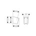 Hansgrohe Porter'S shower head holder - chrome (28331000) - thumbnail image 2