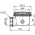 Ideal Standard Shower Waste With Chrome Cover - 90mm (T5528AA) - thumbnail image 2