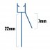 Inventive Creations Large Gap Seal - 10mm Glass - 22mm - 800mm Long (10LGCU 800) - thumbnail image 2