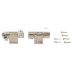 Roca Element and Frontalis Soft Close Toilet Seat Hinge Set - Chrome (AI0001300R) - thumbnail image 2