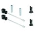 Roca Hidden Fixation Kit for Wall Hung WC/Bidet (AV0027200R) - thumbnail image 2