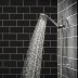 Triton Eva Hi-Flo Single Spray Shower Head - Chrome (TSHUEVACHR) - thumbnail image 2
