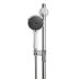 Triton Inclusive Care Shower Rail Kit With Grab Riser Rail - 1100mm - Chrome/White (GAUPGF1) - thumbnail image 2