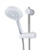 Triton Lewis-8000 Series Fast-Fit Shower Rail Kit - Chrome/White (TSKFLEW8000WC) - thumbnail image 2
